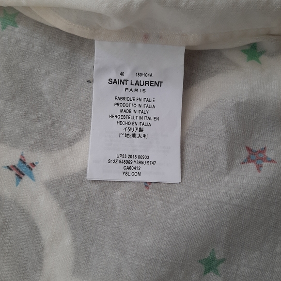 Saint Laurent button up star shirt - Picture 4 of 6